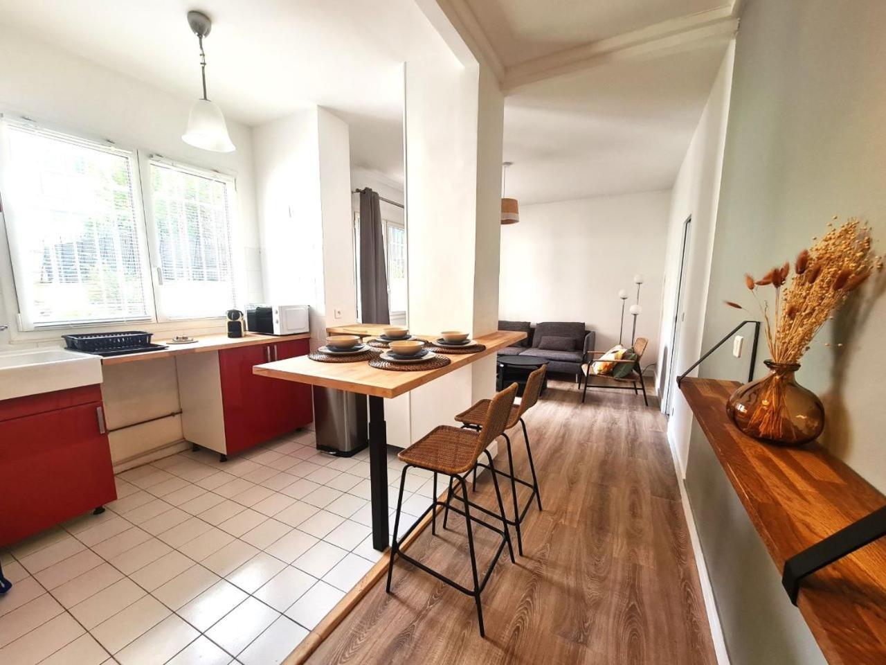 Appartement F3 55M2 A 5' De Paris 이브리쉬르센 외부 사진