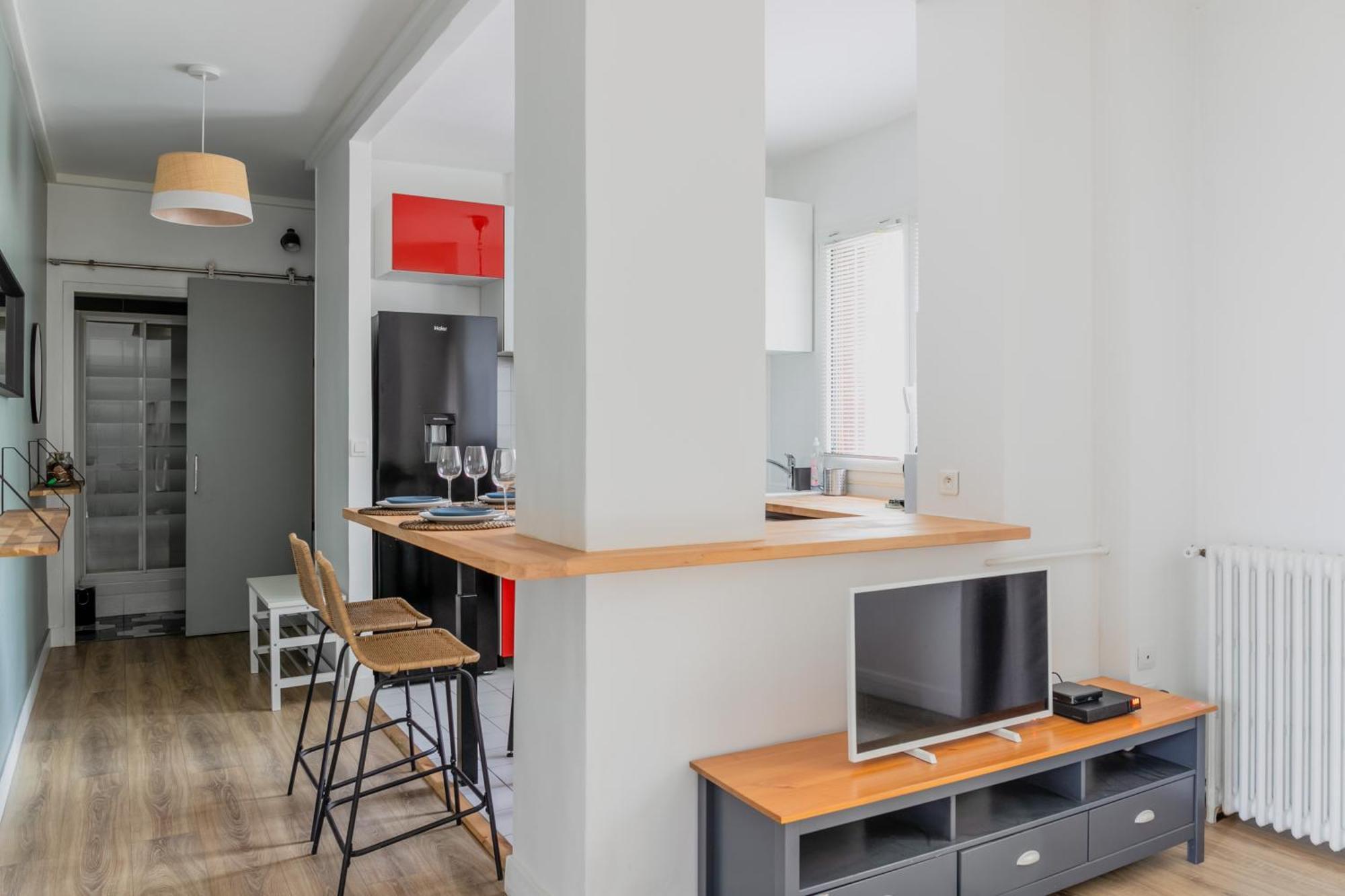 Appartement F3 55M2 A 5' De Paris 이브리쉬르센 외부 사진